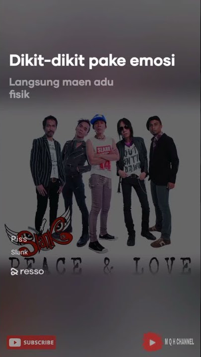 Slank - Piss || Story WA 30 detik || Resso