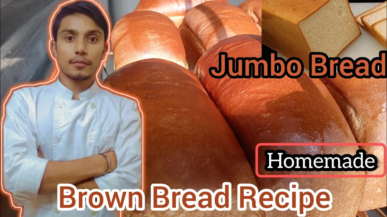 How to Make Brown Bread 🍞 and Jumbo Bread 🍞 Recipe, Homemade Aata bread
