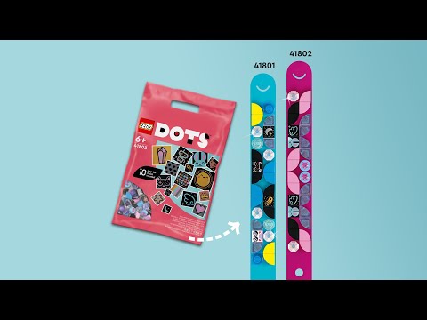 LEGO DOTS Extra Dots - serie 8 - Glitters en glans - 41803 | 360°