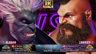 Video voorbeeld van "Street Fighter 6 🔥 Mucmaster (BLANKA) VS Snake Eyez (ZANGIEF) 🔥 Ranked Match 🔥 SF6 [2K ACTION]"