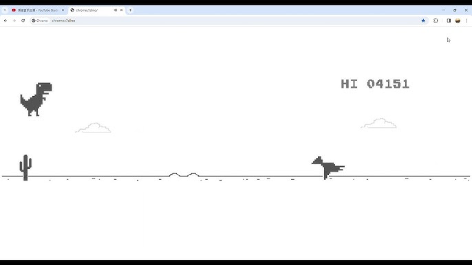 Playing Chrome Dinosaur Game For 1 Year, Every Like Makes It Faster World  Record +Music +Chat 