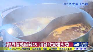 跨年商機大 信義區高空餐廳滿訂 #八大民生新聞 2021123109