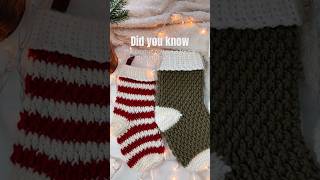 Country Cottage Stocking - free pattern at theturtletrunk.com or follow the video tutorial on YT