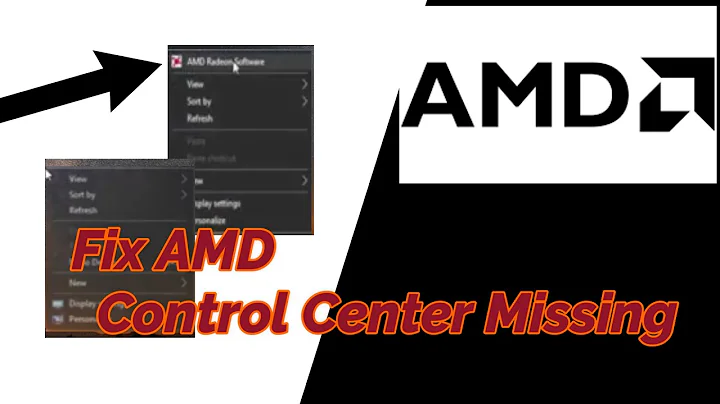 ?How to Fix AMD Catalyst Control Center Missing