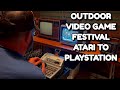 Outdoor Video Game Festival Atari to PlayStation