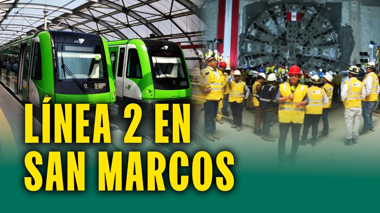 Así avanzan las obras de la Línea 2 del Metro de Lima: 