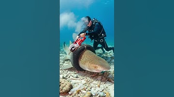 An Act of Kindness! Diver Frees Trapped Shark From Ocean Trash And Gets An Unbelievable Thank You!