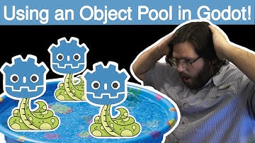 Using an Object pool in Godot!