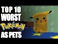 Top 10 worst pokmon to have as pets feat trickywi  tamashii hiroka