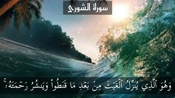 سورة الشورى page 486 {القارئ ناصر القطامي}