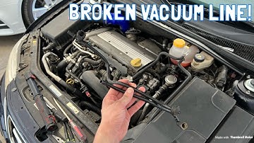 Saab 9-3 Quick Fix - Failed Vacuum Line Replacement