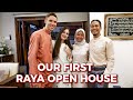 Our first hari raya open house   kuala lumpur malaysia vlog 2023 eid in malaysia