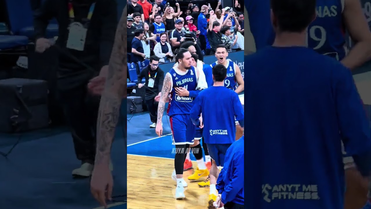 Not in my house sabi ni Kai Sotto! Congrats Gilas!