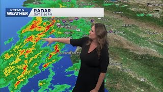 Tracking strong storms over the Monterey Bay