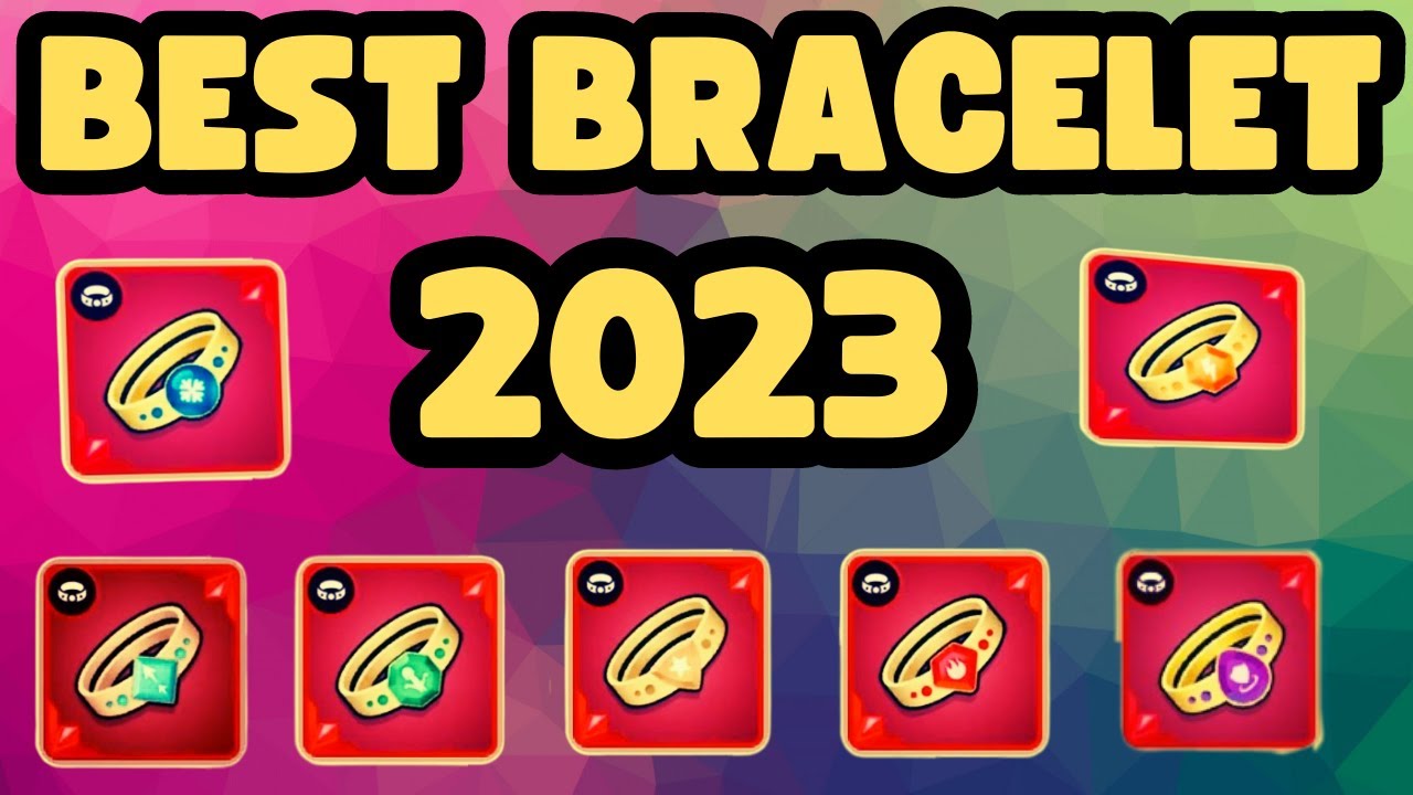 ARCHERO BEST BRACELET 2023 YEAR! TIER LIST BRACELET! YouTube