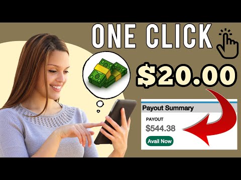 Get Paid $20 Every Time You Click This Button | Make Money Online | Earn Money Online