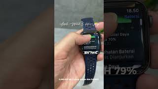 Apple Watch Series 5 44Mm Warna Grey Bh 79 . Mulus Dan Fullset . Jarang2 Nih