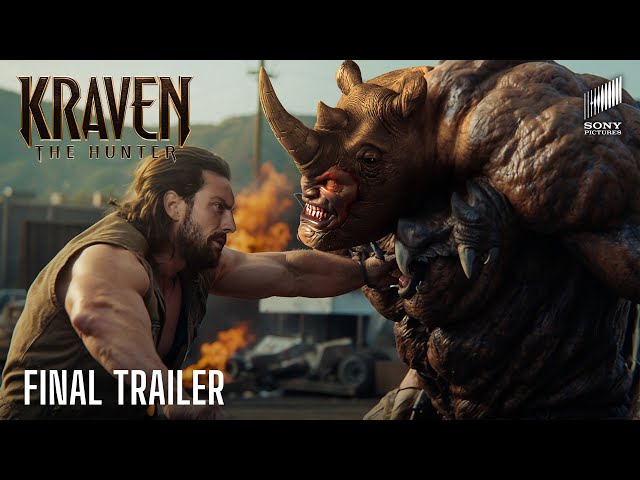 KRAVEN THE HUNTER – Final Trailer (2024) Aaron Taylor Johnson | Sony Pictures (HD) class=