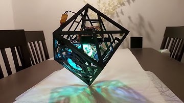 3D printed self balancing cube