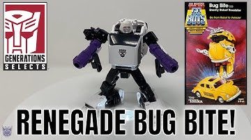 Transformers Generations Selects Bug Bite WFC-GS16 (Retail Release) Review, Larkin