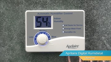 AprilAire Digital Humidistat Overview