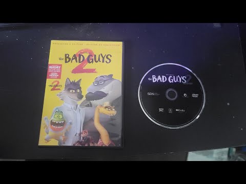 Opening to The Bad Guys 2 2025 DVD (MY LAST VIDEO OF 2025)