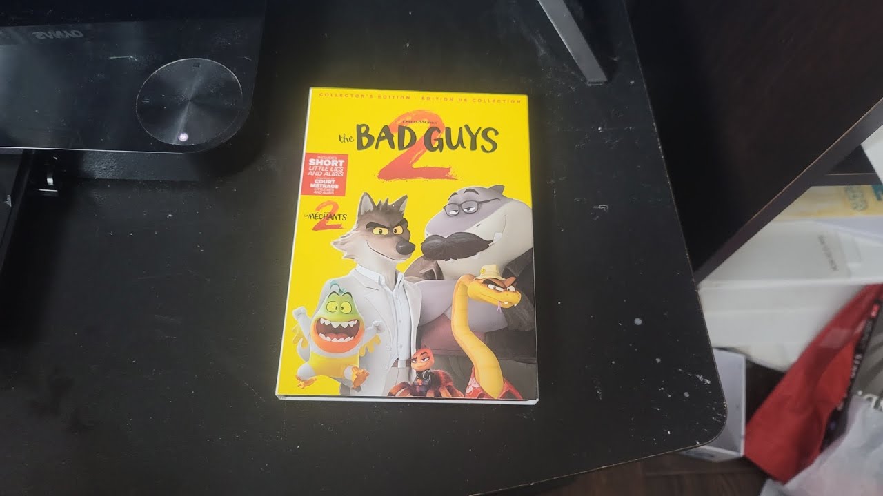 Opening to The Bad Guys 2 2025 DVD (MY LAST VIDEO OF 2025)