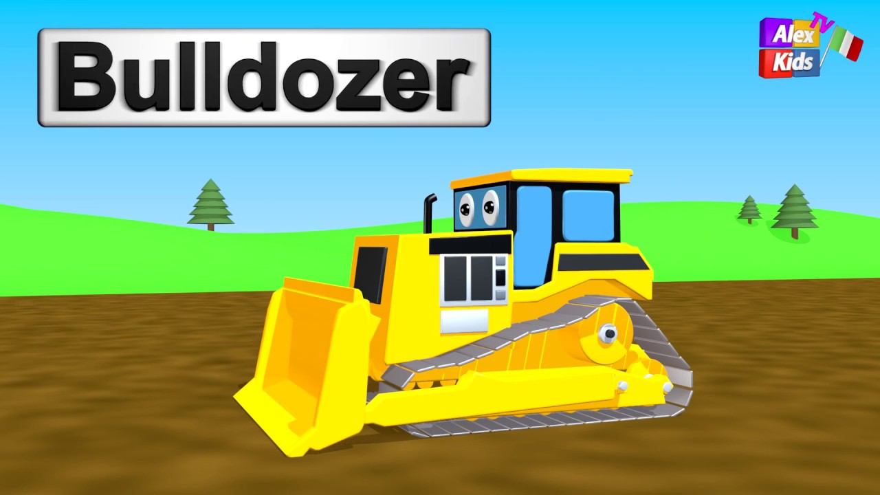 Bulldozer - AlexKidsTV