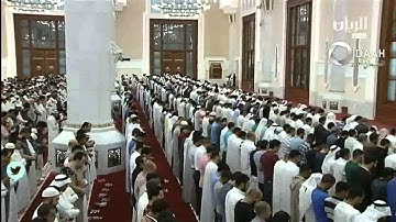 تلاوة رائعة  للشيخ أبو بكر الشاطري ليلة 13 رمضان 1436-صلاة التراويح-جامع محمد عبدالوهاب- قطر