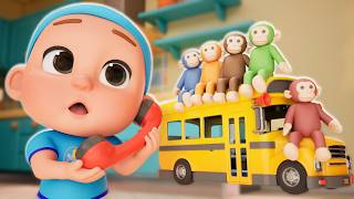 Five Little Monkeys Baby Shark Song More Bibiwheels Tv Compilation
