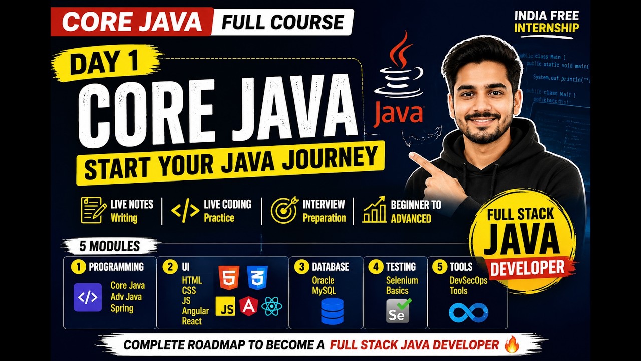 What is Java? | StandAlone vs Web Application | Core Java | Full Stack ...