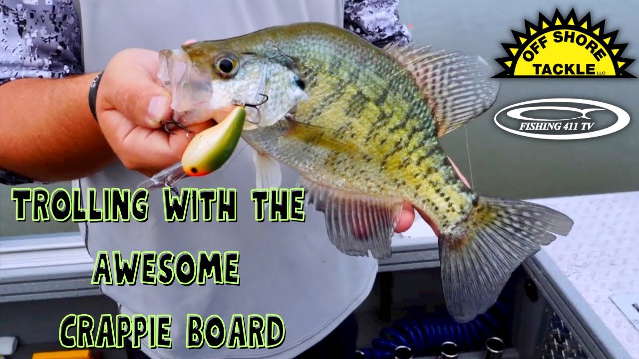 Trolling for Crappie with the Awesome Crappie Board 