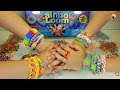 Обзор набора Rainbow Loom и ароматных, ярких резинок. Weaving gum