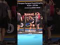 World Junior Record Squat Equipped with 292.5 kg by Tuva Lierhagen NOR in 84+kg class