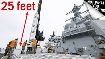 Why Warships Cannot Reload Missiles at Sea