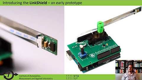 An early hardware prototype of a miniature low-cost flexible link experiment
