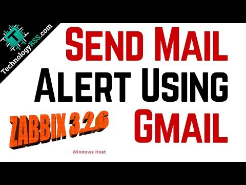 Send Mail Notification From Zabbix Server Using Gmail