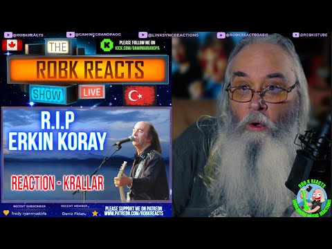 R.I.P Erkin Koray Reaction - Krallar (Official Audio with Lyrics) 1974 - Requested