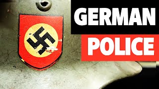 WW2 German Police Helmets | Third Reich Double Decal Stalhelm | Quist et64 et55 et66 et68 ns64 Sizes