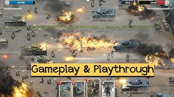 Heroes of War: WW2 Idle RPG (by AMT) - Android / iOS Gameplay