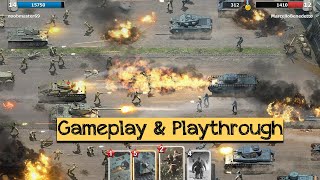 Heroes of War: WW2 Idle RPG (by AMT) - Android / iOS Gameplay screenshot 5