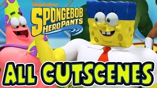Spongebob Heropants All Cutscenes | Full Game Movie (X360, VITA)