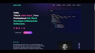 Don't Build from Scratch! Premium Developer Portfolio Template (Next.js & Tailwind)