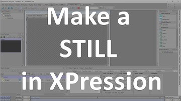 How to make a still in Ross Video