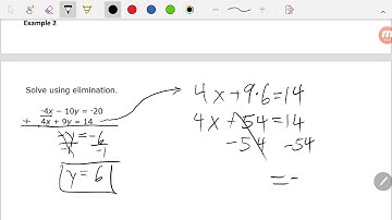 Algebra 1 IXL Section U.10 - Solve a System of Equations Using Elimination