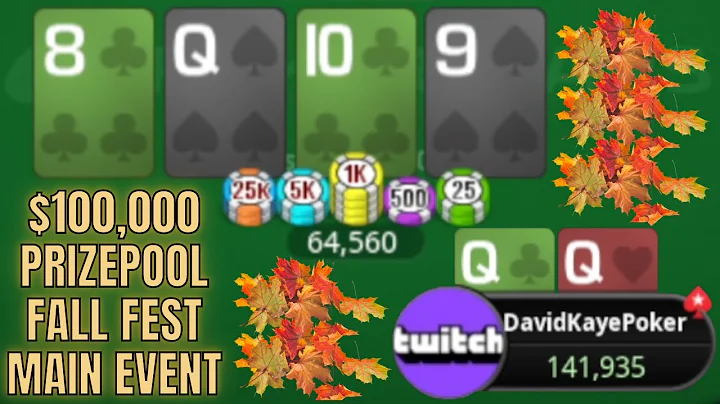 $100,000 Guaranteed Fall Fest Main Event | Poker Vlog #567