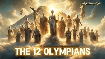 The 12 Olympians - Who Are the Greek Gods? and What They Represent #mythology #olympus #gods