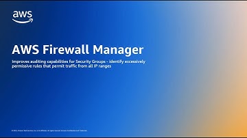 Using AWS Firewall Manager to audit unrestricted IPv4 and IPv6 allow rules | Amazon Web Services