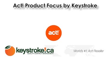 ACT! Product Focus by Keystroke - MailMerge4ACT!