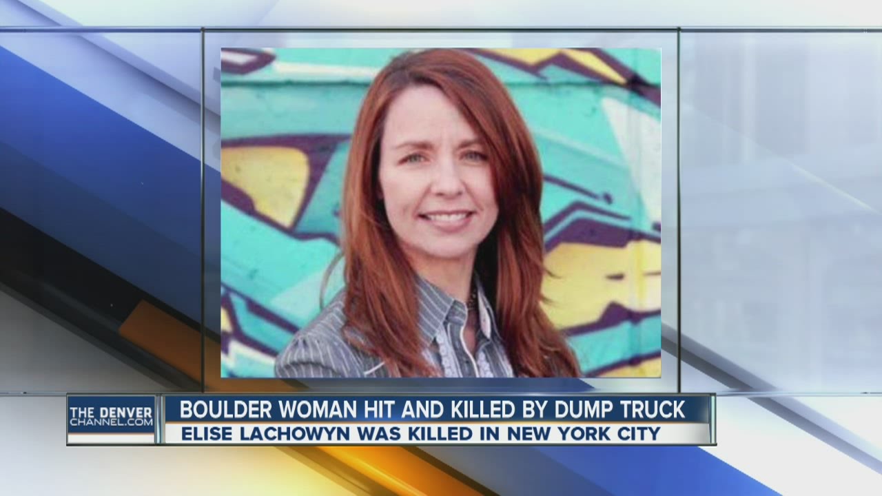 Boulder woman hit and killed by dump truck in New York City - YouTube
